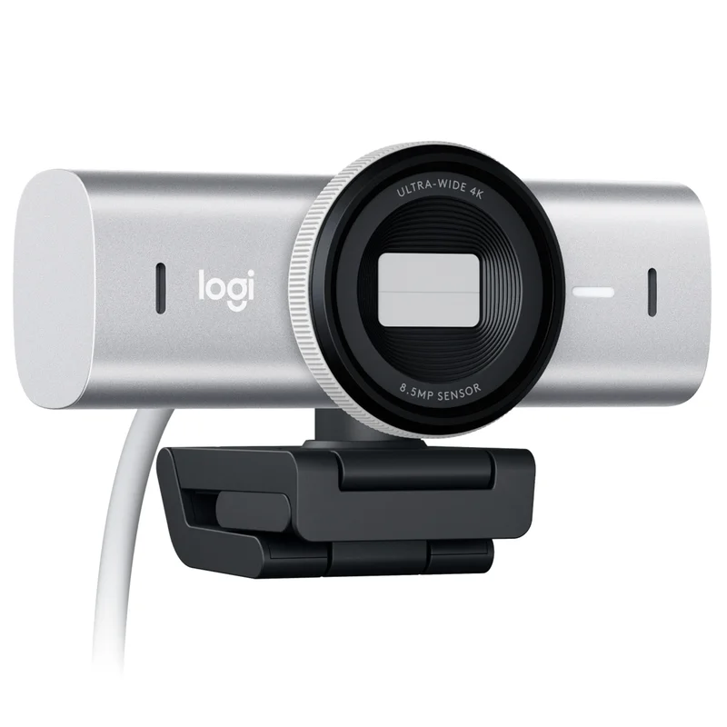 Web Камера Logitech MX Brio 4K, UHD, Pale Grey (960-001554) 2