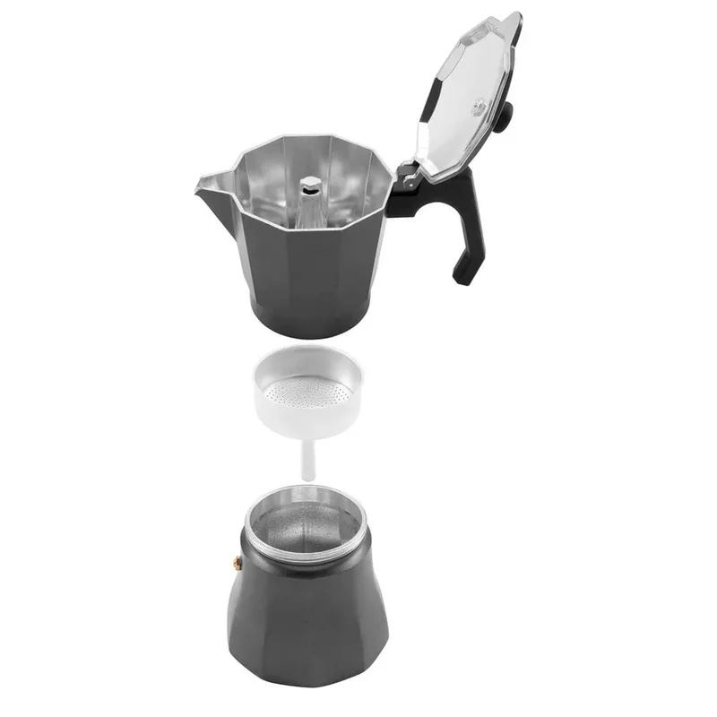 Кофеварка гейзерная Polaris Graphit-9С Графитовый 2
