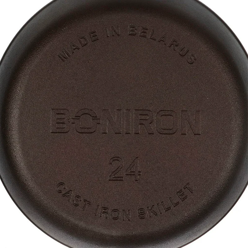 Сковорода чугунная 24см Boniron ВС 24-01 4