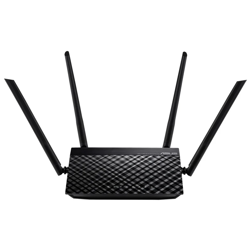 Беспроводной маршрутизатор, ASUS RT-AC1200, 4 порта + Wi-Fi, 1200 Mbps (RT-AC1200) 2