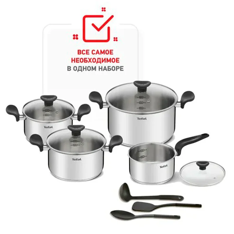 Набор посуды 11пр. Primary Tefal E308SB74 11