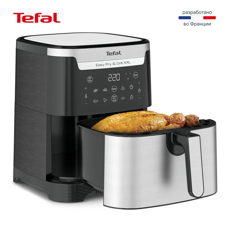 Аэрогриль Tefal Easy Fry&amp;Grill XXL EY-801D15 12