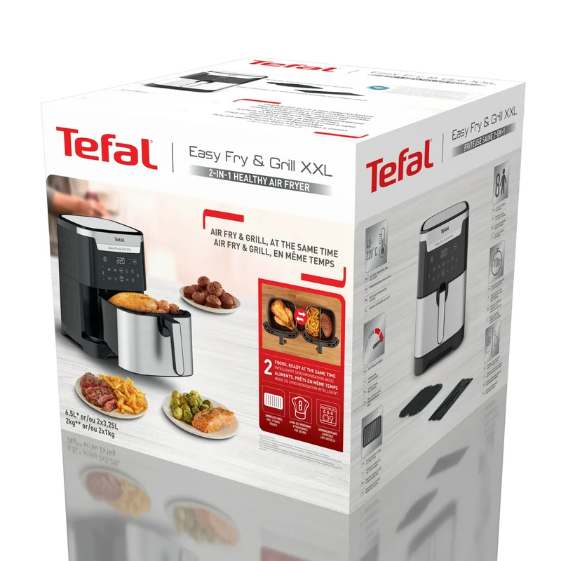 Аэрогриль Tefal Easy Fry&amp;Grill XXL EY-801D15 17