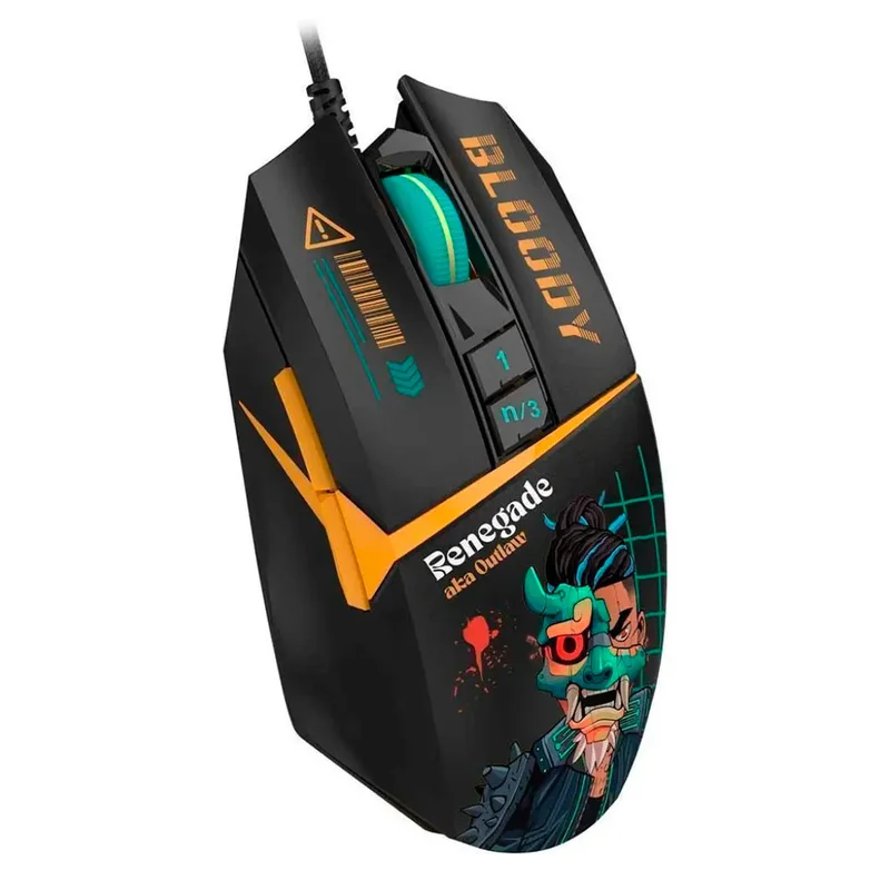 Мышка игровая Bloody W63 Max Renegade Black Midnight (W63Max-RBM) 5
