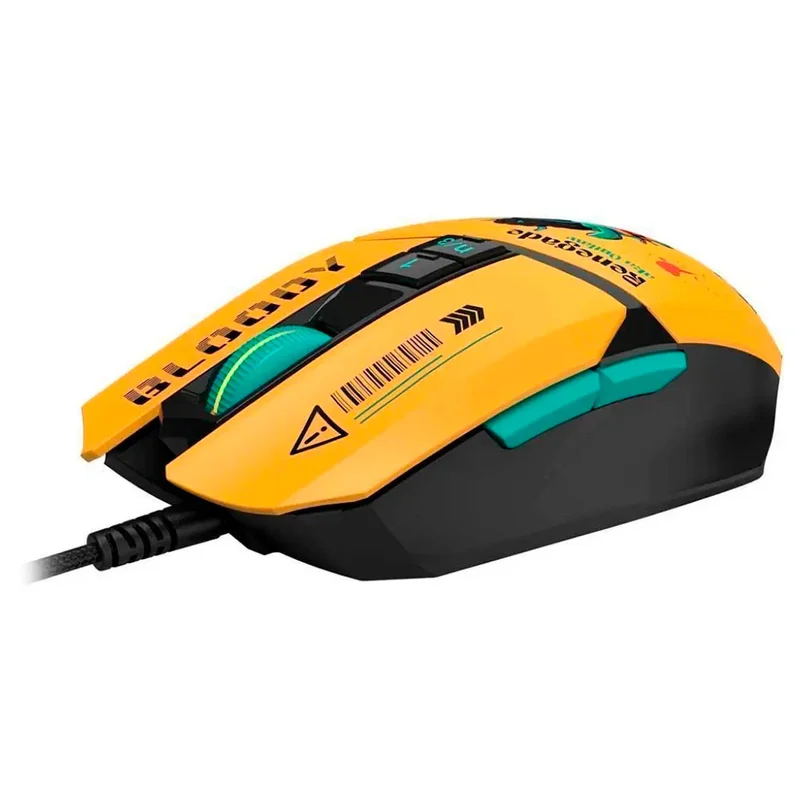 Мышка игровая Bloody W63 Max Renegade Yellow Sunset (W63Max-RYS) 3