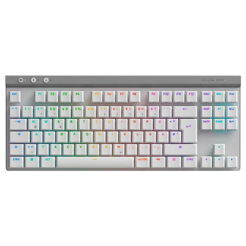 Игровая клавиатура беспроводная Logitech G515 TKL White, Tactile (920-012539) 2