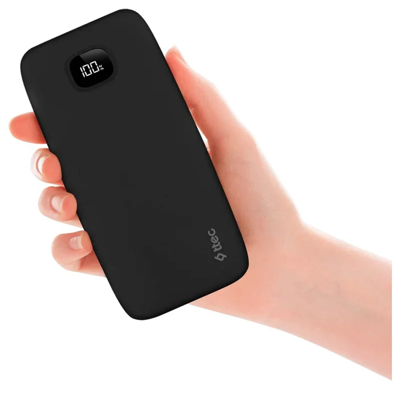 Внешний аккумулятор ttec ChargeUp Pro LCD 10.000mAh PD 20W Black (2BB209S) 6