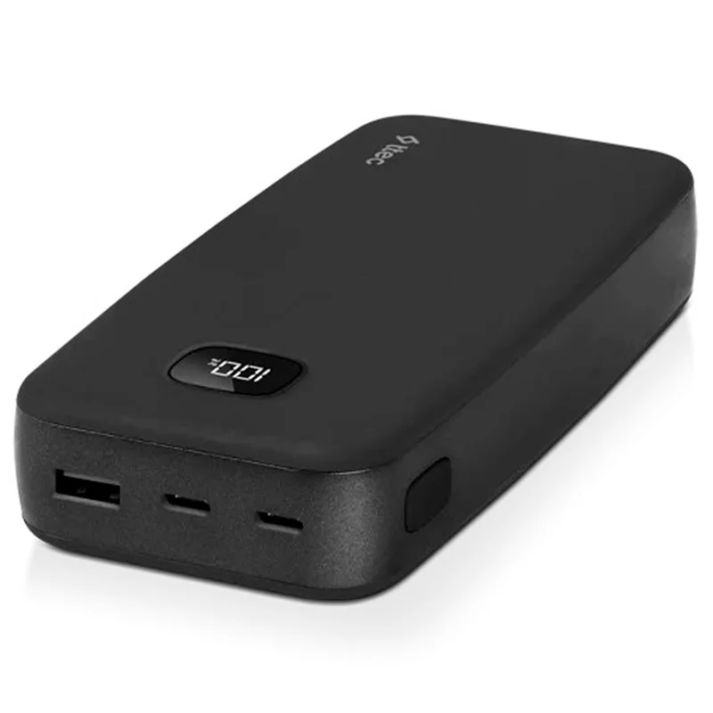Внешний аккумулятор ttec ChargeUp Pro LCD 20.000mAh PD 20W Black (2BB213S) 2