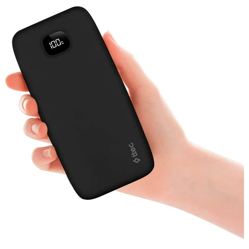 Внешний аккумулятор ttec ChargeUp Pro LCD 20.000mAh PD 20W Black (2BB213S) 6