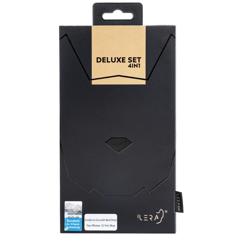 Чехол для iPhone 15 Pro Max, iLeraGo Ice Case, 4 in 1 (iLgo15pmc) 2