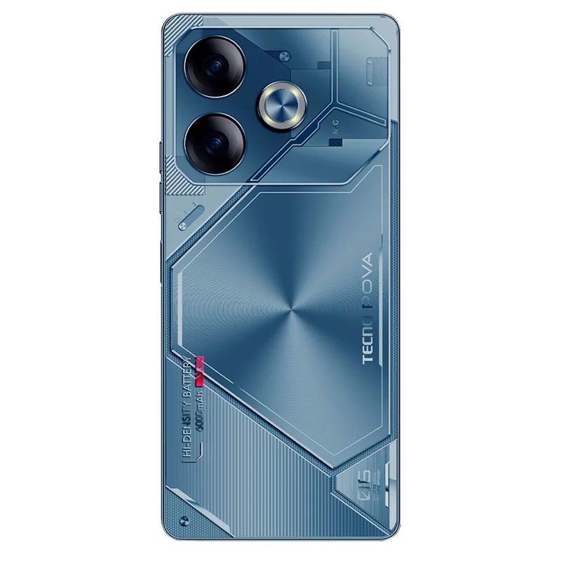 Смартфон GSM TECNO POVA 6 (LI7) 256+12 GB Interstellar Blue 3