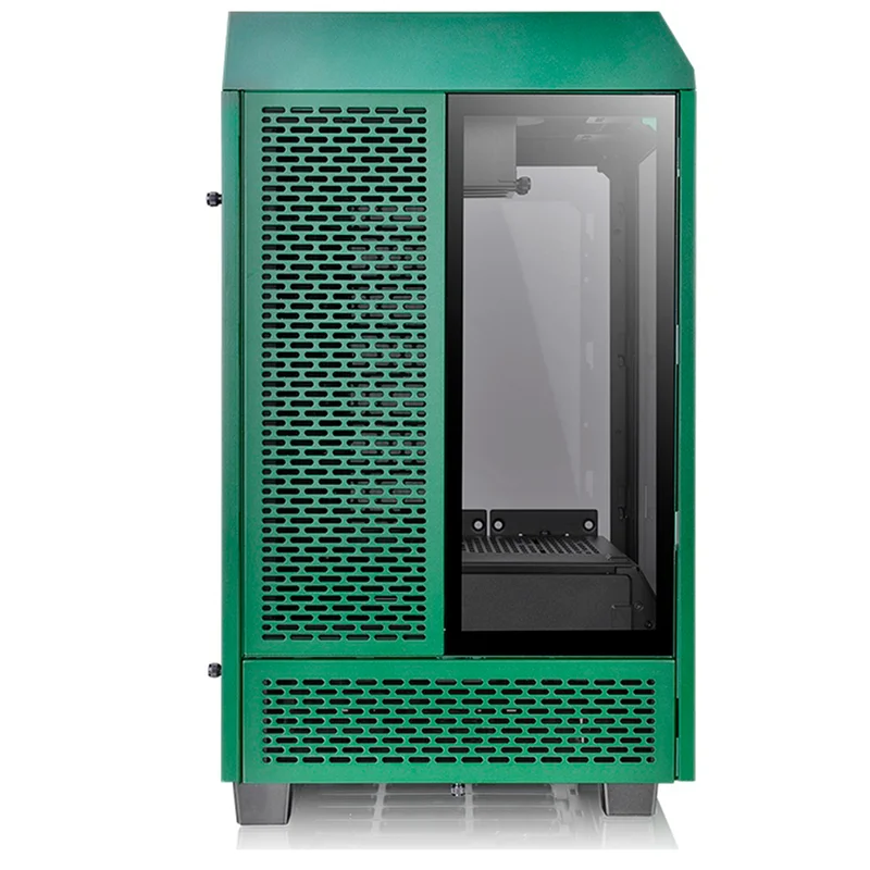 ПК корпус Thermaltake Mini Tower 100, window, Green mITX (CA-1R3-00SCWN-00) 3
