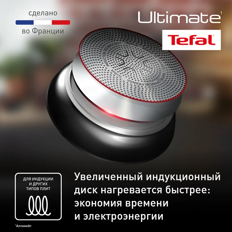 Набор посуды 3пр. Ingenio Unlimited Black Tefal L7638942 4