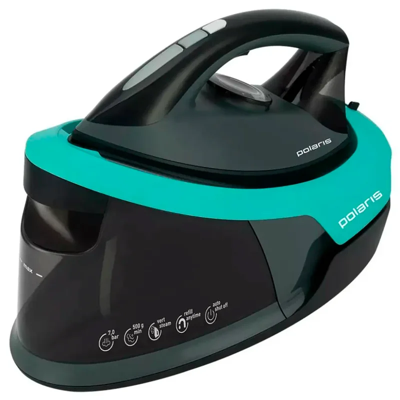 Парогенератор Polaris PSS-7700K Черный/Бирюзовый 2