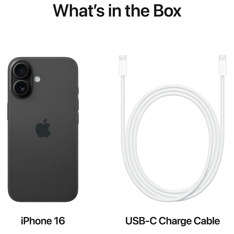 Смартфон GSM Apple iPhone 16 128GB 8/128/6.1/48 Black 9