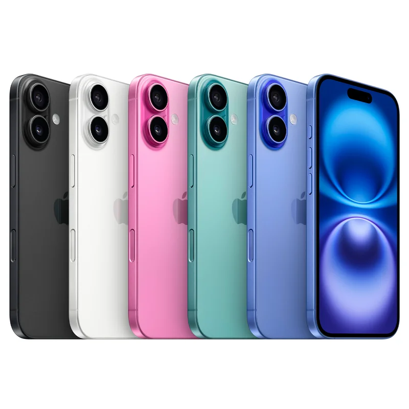 Смартфон GSM Apple iPhone 16 128GB 8/128/6.1/48 White 6