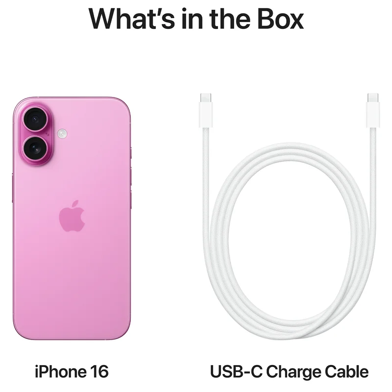 Смартфон GSM Apple iPhone 16 128GB 8/128/6.1/48 Pink 9