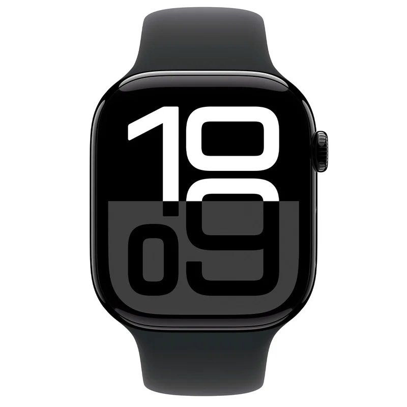 Смарт Часы Apple Watch Series 10 GPS 46mm Jet Black Aluminium Case with Black Sport Band - M/L 2