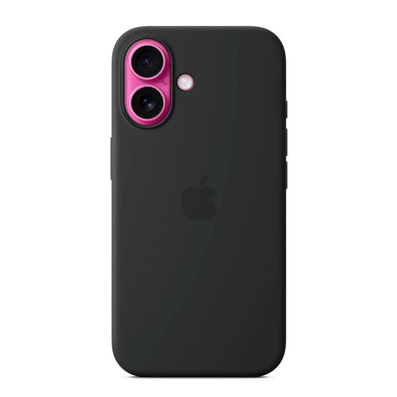 Чехол для iPhone 16 Silicone Case with MagSafe - Black (MYY13ZM/A) 3