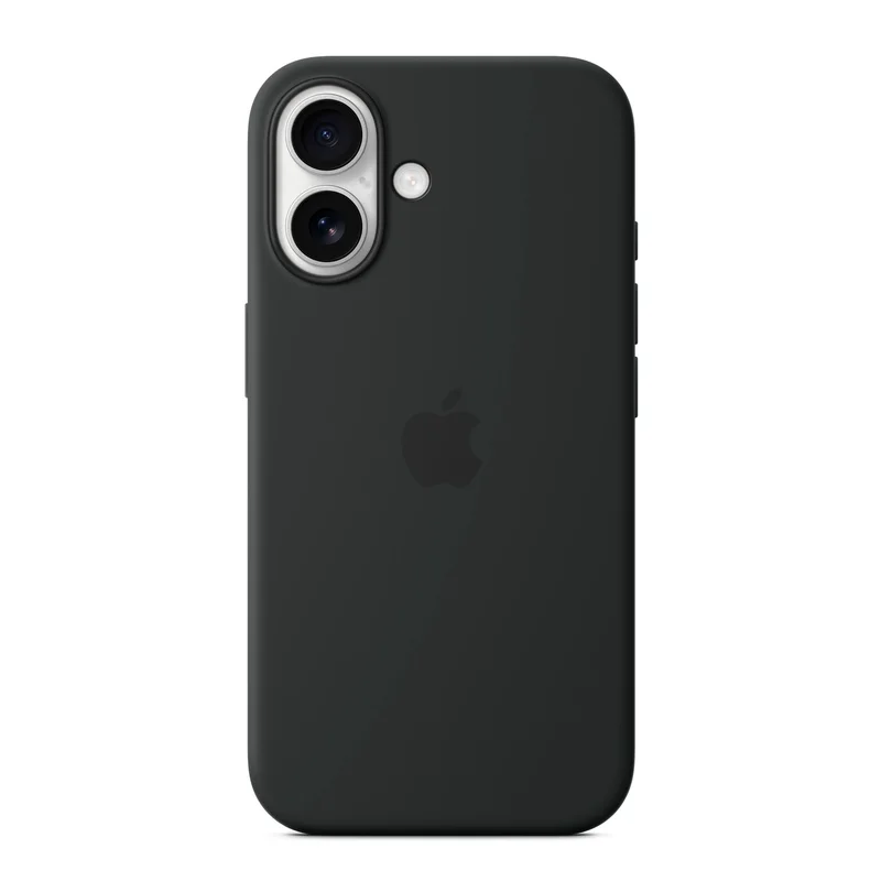 Чехол для iPhone 16 Silicone Case with MagSafe - Black (MYY13ZM/A) 4