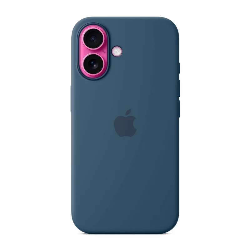 Чехол для iPhone 16 Silicone Case with MagSafe - Denim (MYY23ZM/A) 3