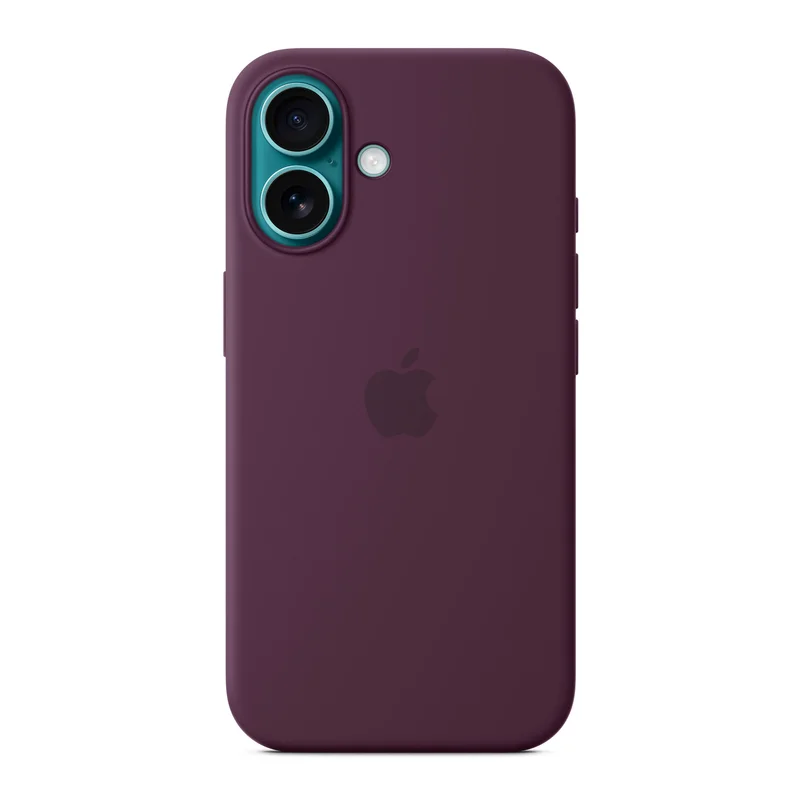 Чехол для iPhone 16 Silicone Case with MagSafe - Plum (MYY43ZM/A) 2