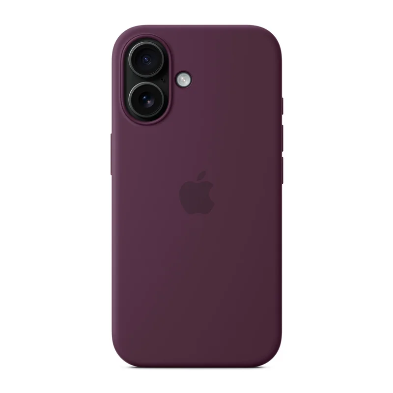 Чехол для iPhone 16 Silicone Case with MagSafe - Plum (MYY43ZM/A) 5