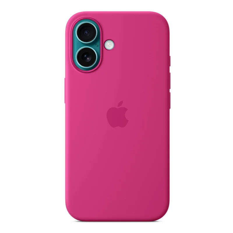 Чехол для iPhone 16 Silicone Case with MagSafe - Fuchsia (MYY53ZM/A) 2