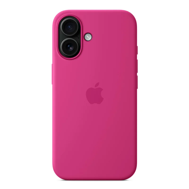 Чехол для iPhone 16 Silicone Case with MagSafe - Fuchsia (MYY53ZM/A) 5