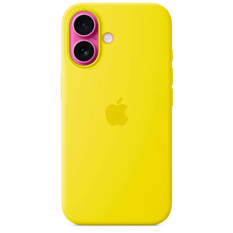 Чехол для iPhone 16 Silicone Case with MagSafe - Star Fruit (MYY73ZM/A) 3
