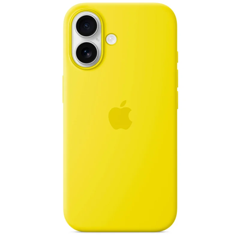 Чехол для iPhone 16 Silicone Case with MagSafe - Star Fruit (MYY73ZM/A) 4