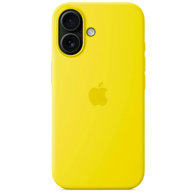 Чехол для iPhone 16 Silicone Case with MagSafe - Star Fruit (MYY73ZM/A) 5