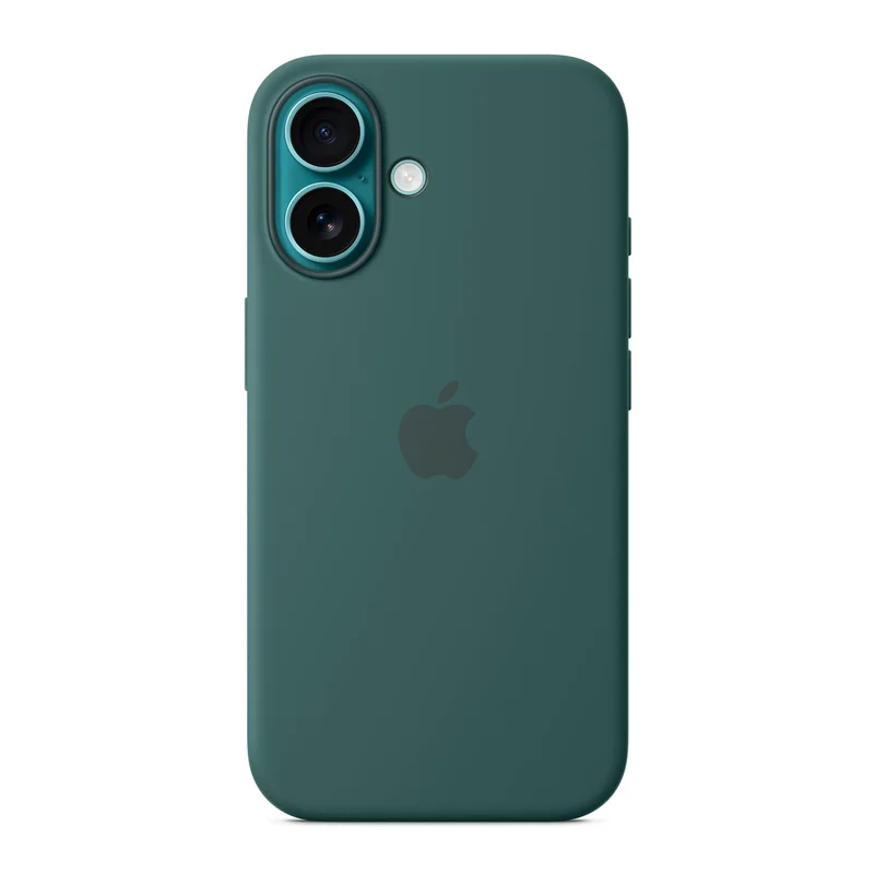 Чехол для iPhone 16 Silicone Case with MagSafe - Lake Green (MYY83ZM/A) 2