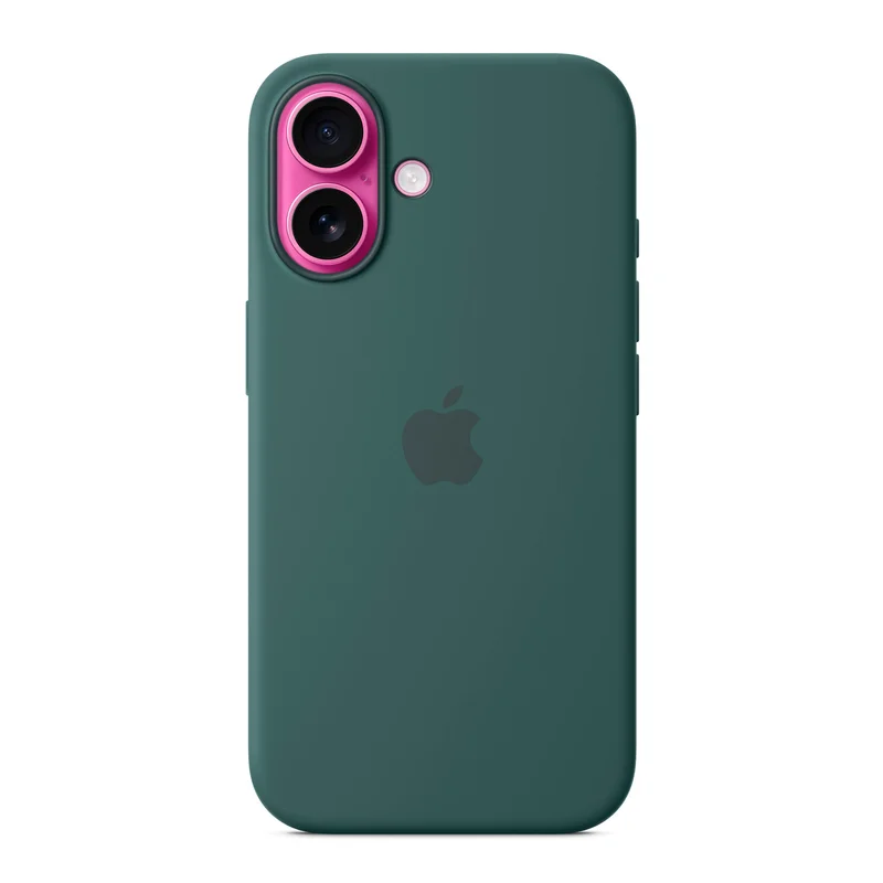 Чехол для iPhone 16 Silicone Case with MagSafe - Lake Green (MYY83ZM/A) 3