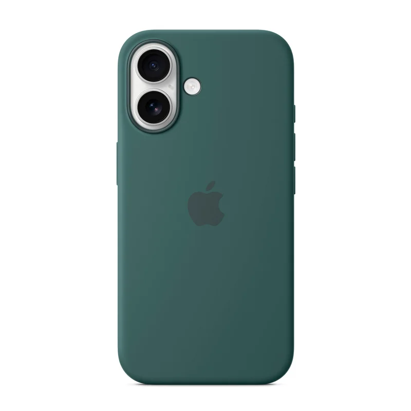 Чехол для iPhone 16 Silicone Case with MagSafe - Lake Green (MYY83ZM/A) 4