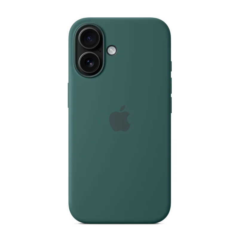 Чехол для iPhone 16 Silicone Case with MagSafe - Lake Green (MYY83ZM/A) 5