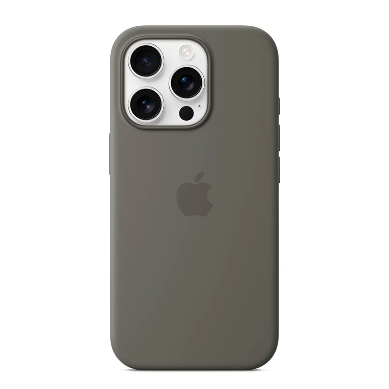 Чехол для iPhone 16 Pro Silicone Case with MagSafe - Stone Gray (MYYL3ZM/A) 3