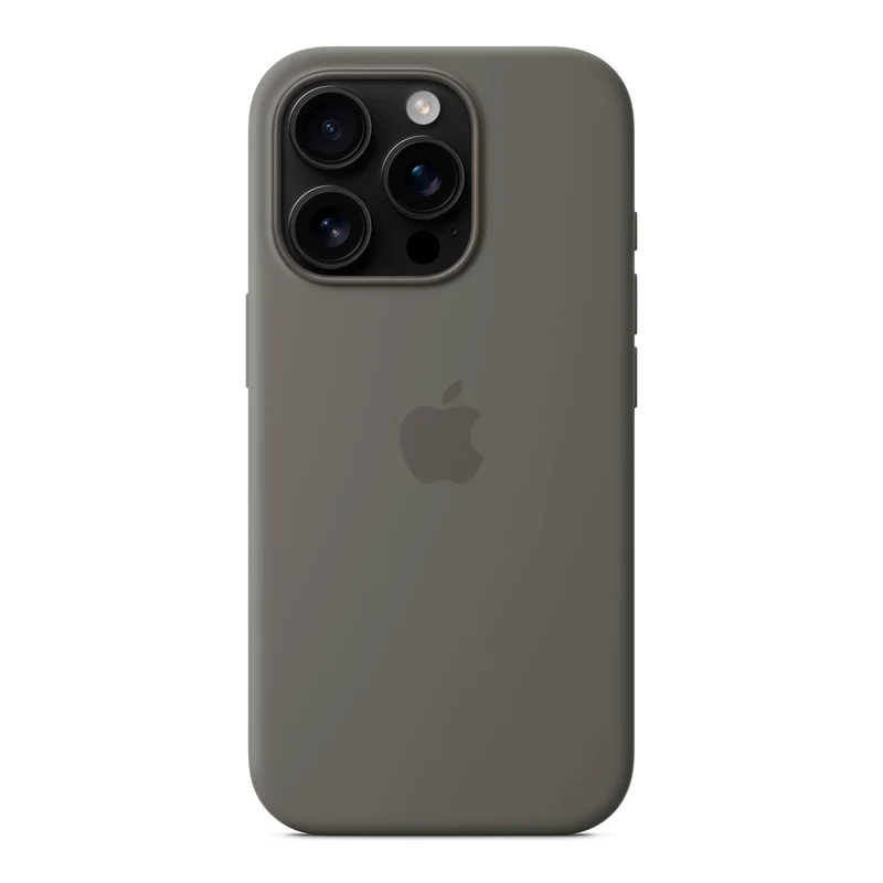 Чехол для iPhone 16 Pro Silicone Case with MagSafe - Stone Gray (MYYL3ZM/A) 4