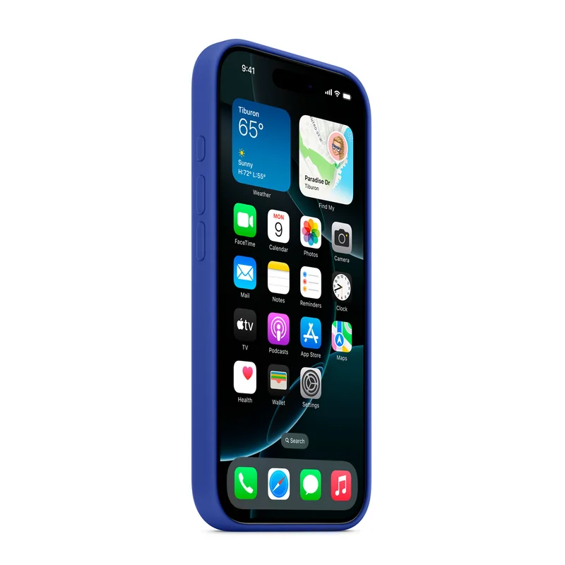 Чехол для iPhone 16 Pro Silicone Case with MagSafe - Ultramarine (MYYP3ZM/A) 5