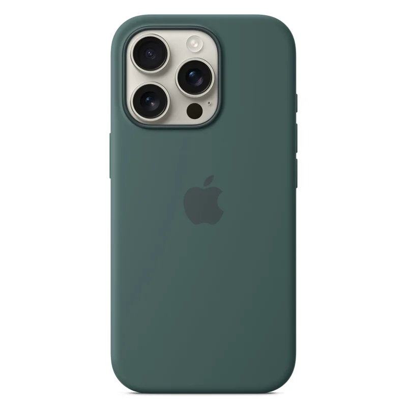 Чехол для iPhone 16 Pro Silicone Case with MagSafe - Lake Green (MYYR3ZM/A) 2