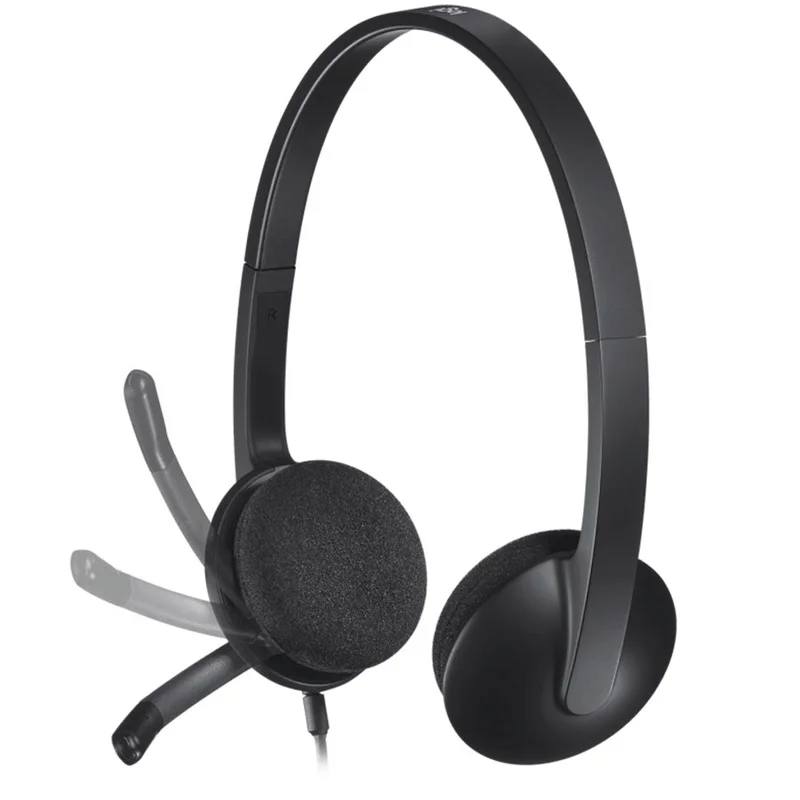 Гарнитура накладная Logitech H340 3