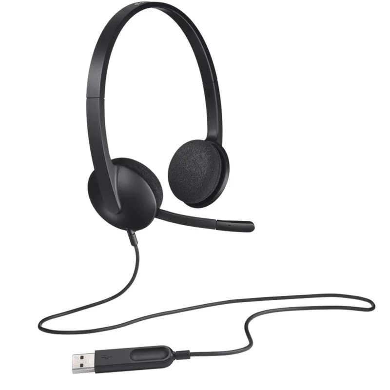 Гарнитура накладная Logitech H340 5