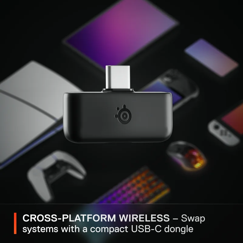 Игровая гарнитура беспроводная SteelSeries Arctis Nova 5P, Black (61673) 14