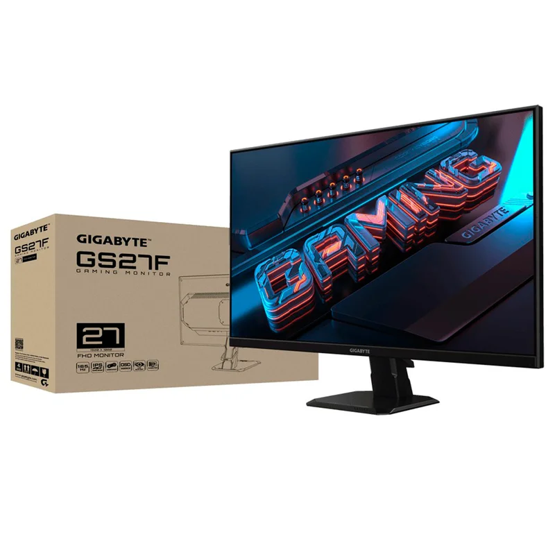 Монитор Игровой 27" Gigabyte GS27F EK 1920x1080 16:9 IPS 165ГЦ (2HDMI+ DP) Black 8