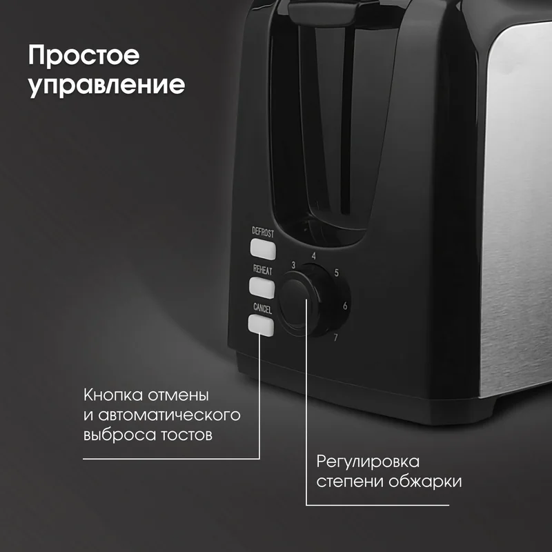 Тостер Zigmund&Shtain ST-89 5