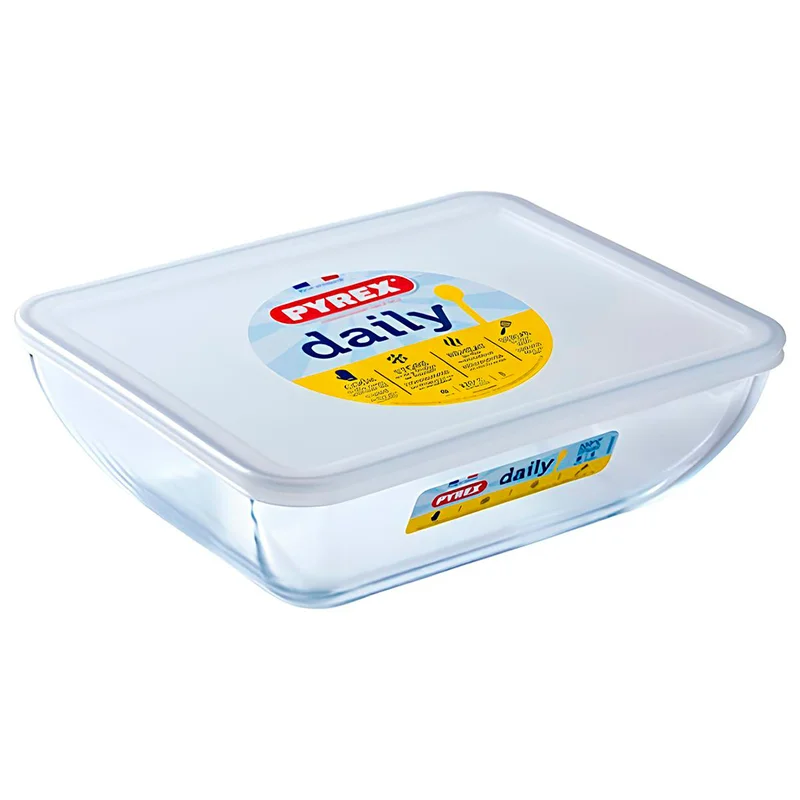 Форма с крышкой прямоугольная 1,3л  Pyrex 342Р000