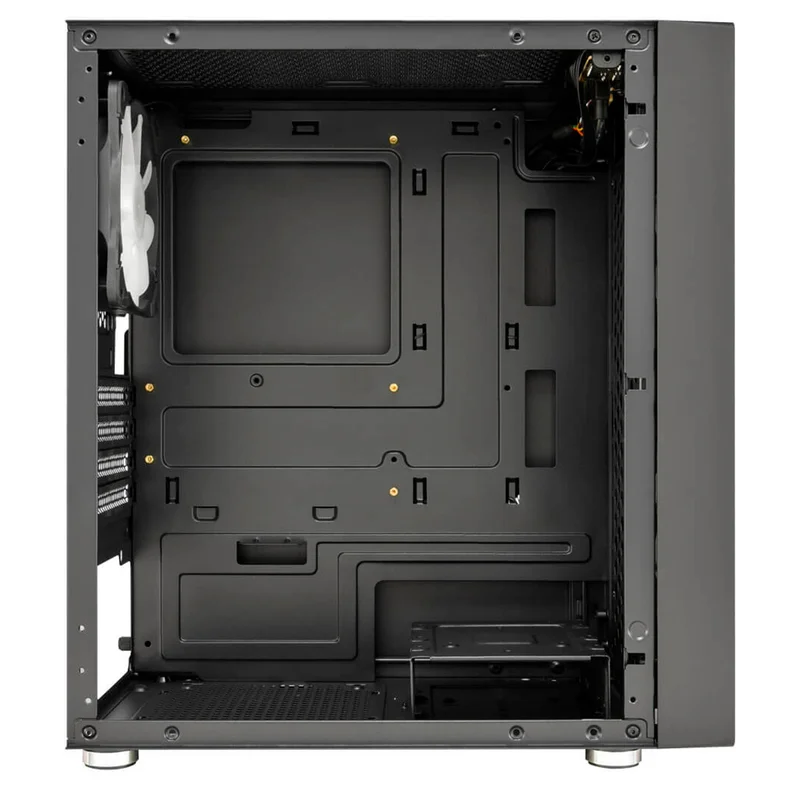 Кейс FSP CST130 Basic MidTower, window, Black mATX (CST130 Basic (Black) 2