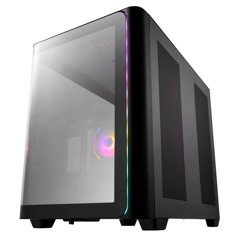 Кейс FSP M580-BA ARGB MidTower, window, Black ATX (M580-BA) 2