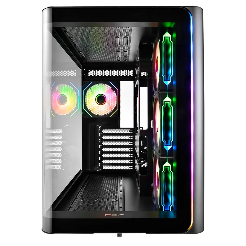 Кейс FSP M580-BA ARGB MidTower, window, Black ATX (M580-BA) 3