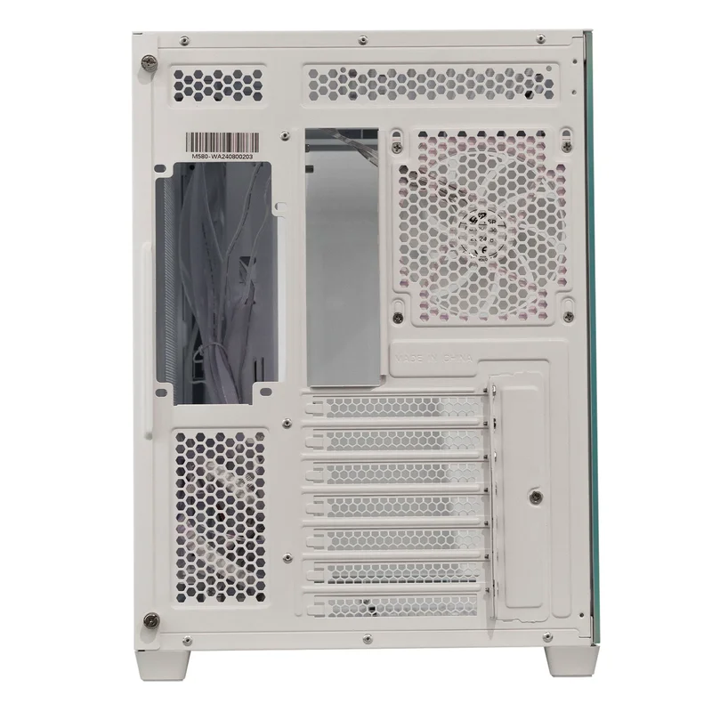 ПК Корпус FSP M580-WA ARGB MidTower, window, White ATX [M580-WA] 4